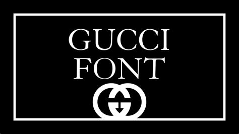 gucci font|what font is gucci logo.